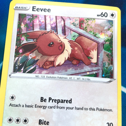 Eevee - SWSH175 - Black Star Promo Rare Holo - Pokemon Card - NM - Image 2