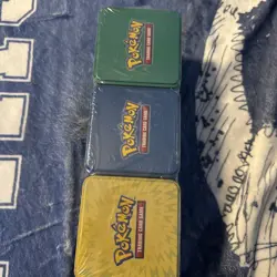 Pokemon TCG Costco Stacking 3 Tins Evolving Skies Fusion Strike Brilliant Stars - Image 2