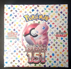 US SELLER *Pokemon TCG Japanese 151 Booster Box SEALED Pokemon Cards w/ Shrink! - Image 1