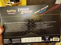 Crown Zenith Shiny Zacian /Zamazenta Premium Figure Collection Box - Image 4