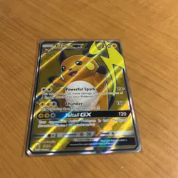2016 Pokemon TCG Raichu GX SM90 Full Art Holo Ultra Rare Black Star Promo - Image 2