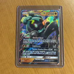 Pokemon TCG Marshadow GX Black Star Promo SM59 Promo Set Collect Rare Full art - Image 1
