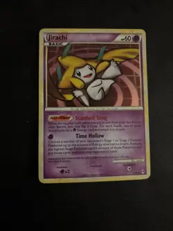 Pokemon Jirachi Holo Rare TCG Card 11/95 Call of Legends Series - Image 1