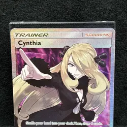 Pokemon Card Trading Game - 2018 NEW Full Art Foil Cynthia SM Ultra Prism SM05 - Image 5