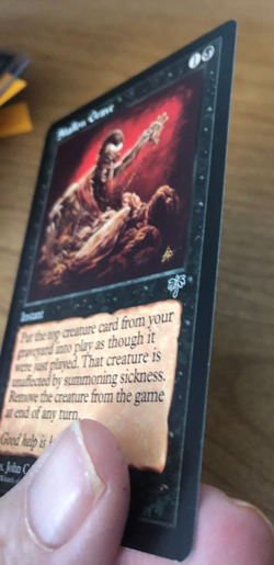 Shallow Grave Mirage NM (Reserved List MTG Magic Card) - Image 3