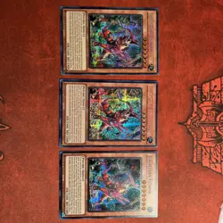 Kashtira Fenrir Prismatic Secret Rare Card MP23-EN163 1st Edition, Play Set - Image 1