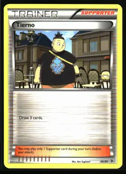 2013 XY - Kalos Starter Set Tierno #39 Non Holo Pokemon Card - Image 1