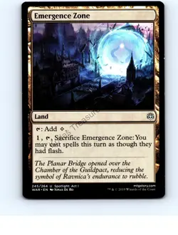 Emergence Zone #245 Uncommon War of the Spark MTG NP Near Mint or Better - Image 1