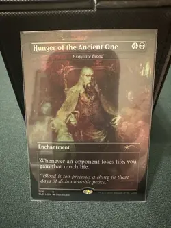 MTG Hunger of the Ancient One - Exquisite Blood - SLD NM Foil - Image 1