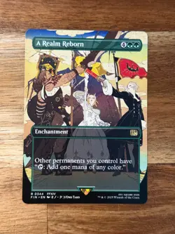Final Fantasy A Realm Reborn Borderless non foil Magic MTG FIN344 - Image 1