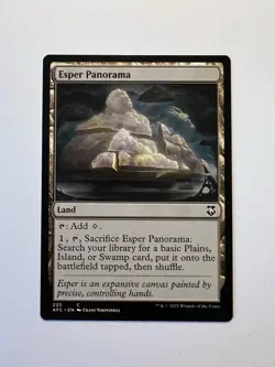 Esper Panorama - MTG Adventures In The Forgotten Realms: Commander - NM - Image 1