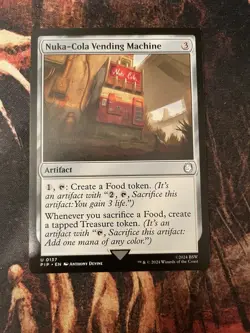 Nuka-Cola Vending Machine - MTG Universes Beyond Fallout, NM - Image 1