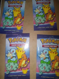 12 Lot of Pokemon 25th Anniversary 2021 McDonalds Promo Packs Sealed New - Image 1