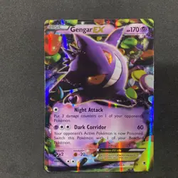 Gengar EX 34/119 XY - Phantom Forces Holo 2014 Pokemon - Image 1