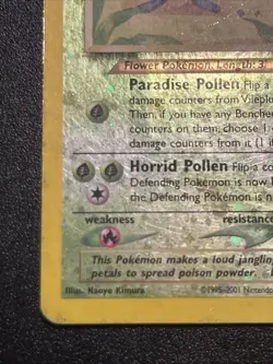 Vileplume 17/18 Southern Islands Reverse Holo SET BREAK Pokemon TCG Swirl 🌀 - Image 5