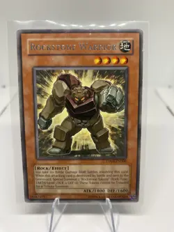 Rockstone Warrior (R) 1st Ed. YuGiOh Yusei Fudo 2 Duelist Pack #DP09-EN006 kr0 - Image 1