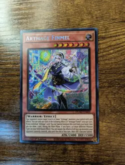 Artmage Finmel Secret Rare DUAD-EN009 Duelist's Advance NM 1st Ed YUGIOH - Image 1