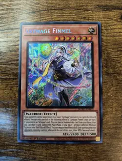 Artmage Finmel Secret Rare DUAD-EN009 Duelist's Advance NM 1st Ed YUGIOH - Image 1