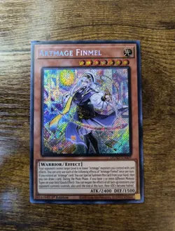 Artmage Finmel Secret Rare DUAD-EN009 Duelist's Advance NM 1st Ed YUGIOH - Image 1