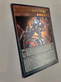 Disablaster the Negation Fortress INFO-EN026 Ultra Rare Yugioh 1st Edition Mint - Image 2