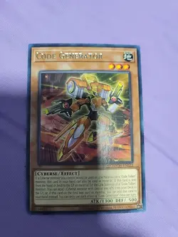 Code Generator - Yugioh Toon Chaos Unlimited - TOCH-EN022 - NM/MINT - Image 1