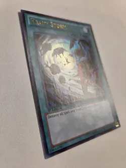 Heavy Storm LCYW-EN061 1st Edition Ultra Rare Yugioh Legendary Collection 3 NM - Image 2