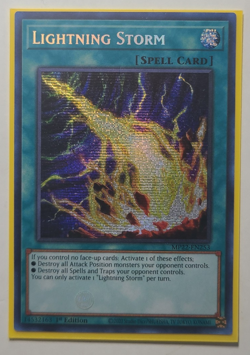 Lightning Storm MP22-EN253 (Secret Rare) 1st Edition Yugioh Trading Card - Image 1