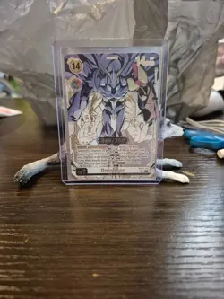 Digimon card game (BT-21) World Convergence Omnimon SEC Rare Pull - Image 3