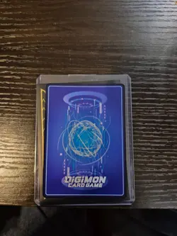 Digimon card game (BT-21) World Convergence Omnimon SEC Rare Pull - Image 4