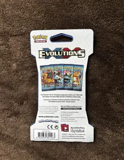 Pokemon TCG XY Evolutions Sleeved Booster Blister Pack New 10 Cards Venasaur - Image 2