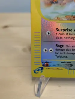 Teddiursa 109/144 Reverse Holo-Pokemon TCG : WOTC Skyridge E-series Card NM - Image 5