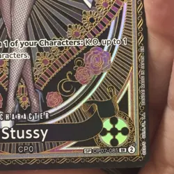 Stussy SR A Fist of Divine Speed ONE PIECE OP07-085 SP Parallel Card English - Image 4