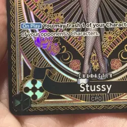 Stussy SR A Fist of Divine Speed ONE PIECE OP07-085 SP Parallel Card English - Image 5