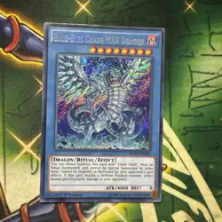 Yugioh! Blue-Eyes Chaos MAX Dragon MVP1-ENS04 Secret Rare 1st Edition NM - Image 1