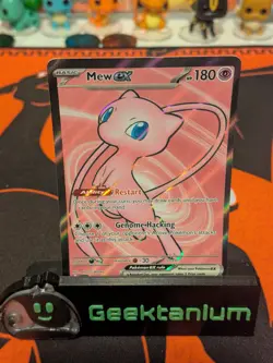 Mew ex - 195/165 Super Rare - SV2a: 151 Japanese Pokemon Card - Image 1