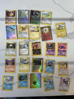 Pokemon Card Fire Reverse Holo E Series Team Rocket Returns WOTC Lot Of 24 - Image 1