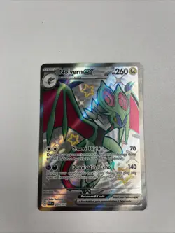 Shiny Noivern EX Full Art - 220/091 Pokemon TCG Card Paldean Fates - Ultra Rare - Image 1