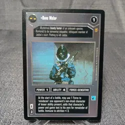 Bane Malar - Jabba's Palace - Star Wars CCG Customizeable Card Game SWCCG - Image 1