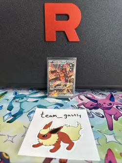 Pokemon TCG Volcanion EX 182/159 Journey Together Special Illustration Rare Card - Image 1