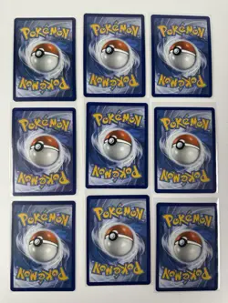Pokemon Amazing Rare Complete Set of 9 Cards NM Rayquaza Raikou Celebi Kyogre - Image 2