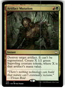 Artifact Mutation Commander: Streets of New Capenna Regular MTG NM - Image 1