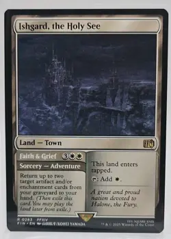 Ishgard, the Holy See R #0283 MTG Final Fantasy RARE FFXIV FF14 FIN EN FREE SHIP - Image 1
