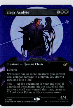 Elegy Acolyte (Borderless) | Foil | Edge of Eternities | 293 MTG - Image 1