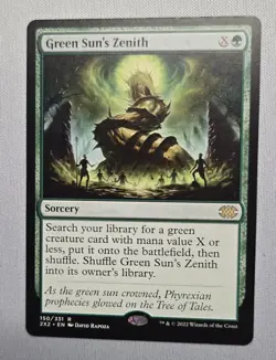 Green Sun's Zenith - Double Masters 2022 - NM - Image 1