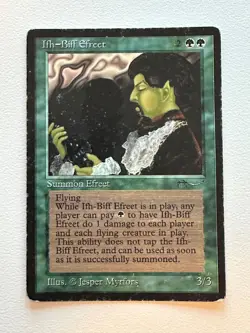 Magic MTG Ifh-Biff Efreet Arabian Nights Gathering - HP - Image 1