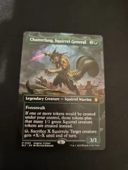 Chatterfang, Squirrel General (Borderless) Commander: Bloomburrow Regular - Image 1