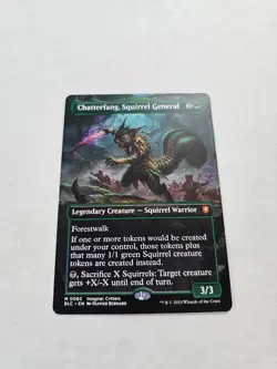 Chatterfang, Squirrel General (Borderless) Commander: Bloomburrow Regular - Image 1