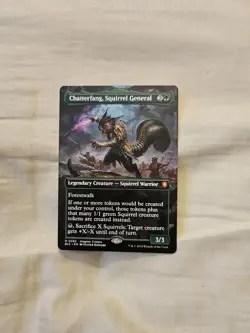 Chatterfang, Squirrel General (Borderless) Commander: Bloomburrow Regular - Image 1