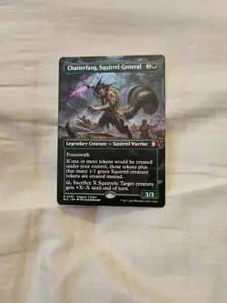 Chatterfang, Squirrel General (Borderless) Commander: Bloomburrow Regular - Image 2