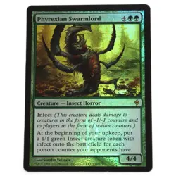 Phyrexian Swarmlord (Foil) - MTG New Phyrexia - LP - Image 1